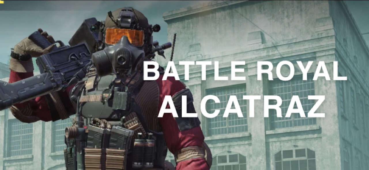 Lets Play Battle Royal Alcatraz cod mobile