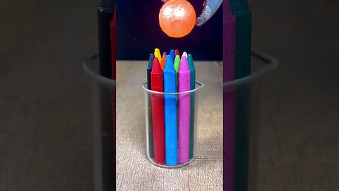 Experiment of 1000°C RHCB vs Crayons 🖍️ 🕯️😱