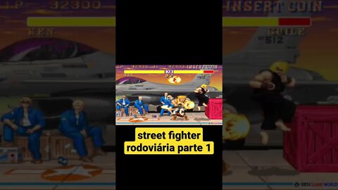 street fighter rodoviária parte 1#shorts #streetfighter