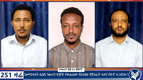 ከመበላላት እስከ ንፁሀን ፍጅት የቀጠለው የአገዛዙ የሽንፈት ጉዞና የፋኖ ተጋድሎ ! | 251 Zare | 251 Agenda ETHIO 251 MEDIA 64