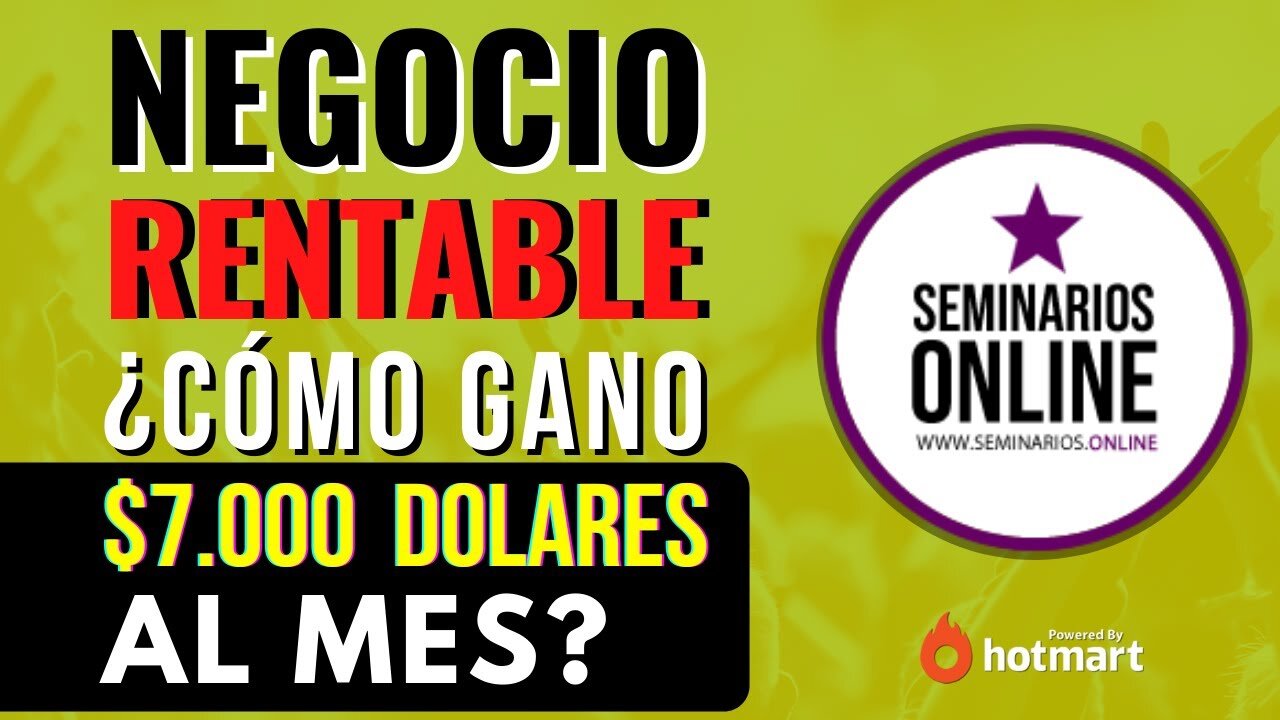 Negocio Rentable como Ganar mas de 7.000 Dolares al Mes !!