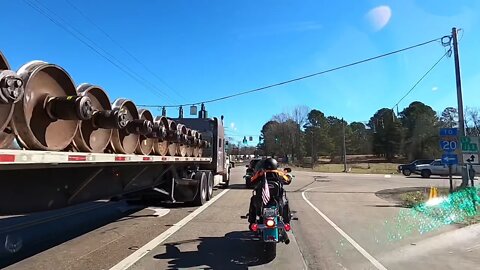 Just a quick ride to the veterans cemetery.