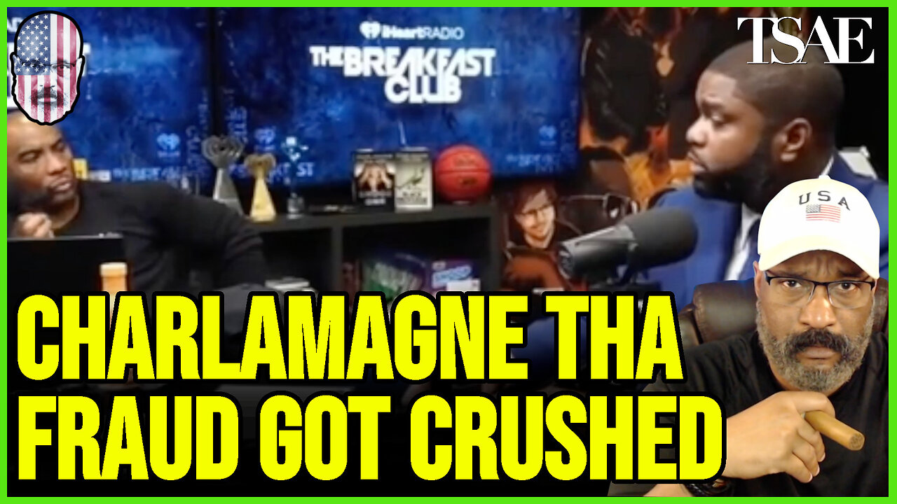 CHARLAMAGNE THE FRAUD GOT CRUSHED