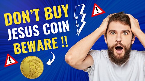 JESUS COIN - (⚠️❌✅ DON’T BUY?!⛔️❌😭) - Jesus Coin Review 2024 - Buy Jesus Coin Reviews #jesuscoin