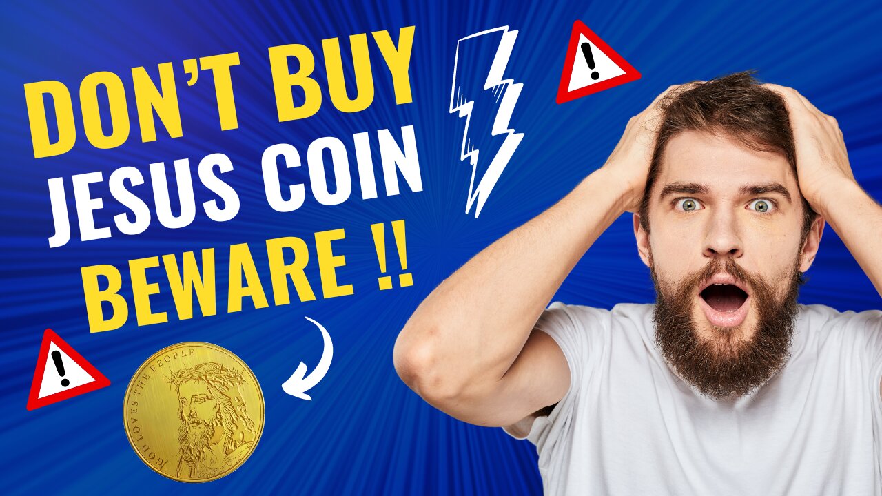 JESUS COIN - (⚠️❌✅ DON’T BUY?!⛔️❌😭) - Jesus Coin Review 2024 - Buy Jesus Coin Reviews #jesuscoin