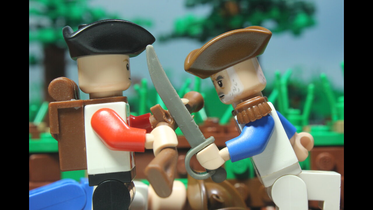 British vs Americans - Lego Stop Motion