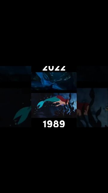 The Little Mermaid | 1989 vs 2022