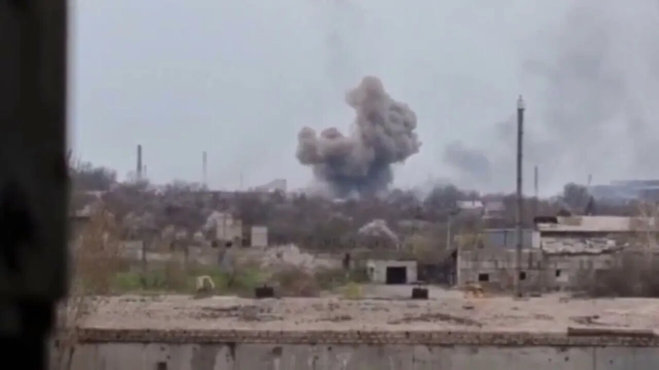Operation-Z Bombing the factory in Mariupol .