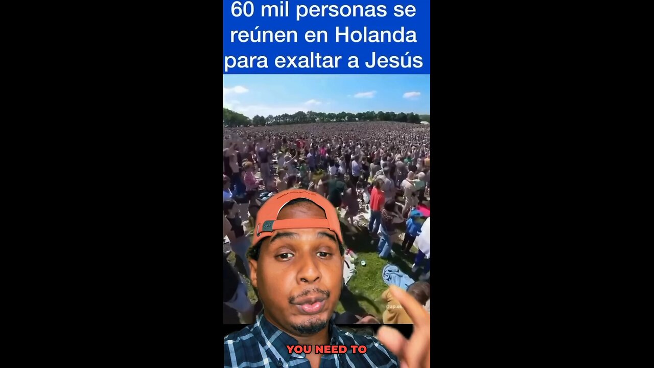 60,000 thousand praise Jesus 😱🤯 #viral #reel #short #fyp #religion #bible #jesus #video2024 #r