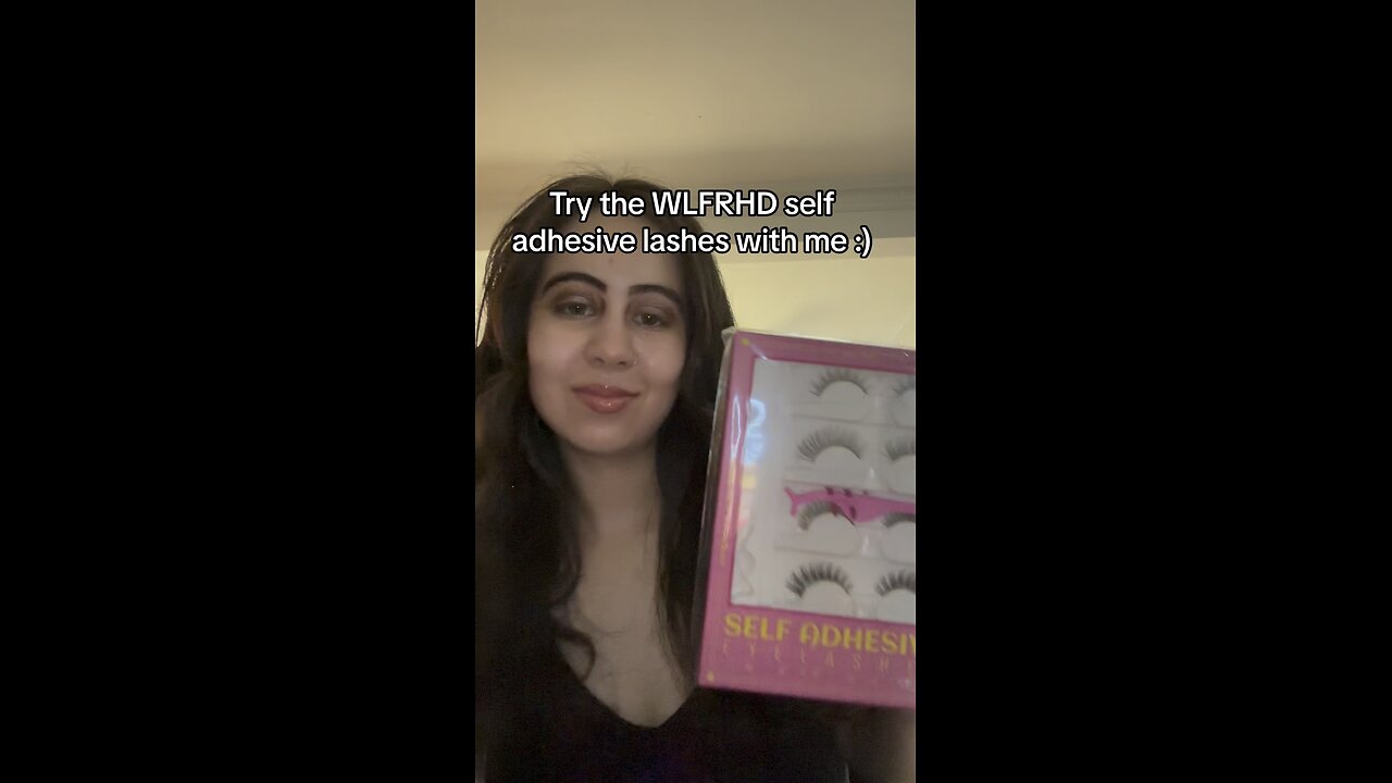 Try @WLFRHD self adhesive lashes with me :)