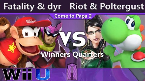 MVG|dyr & Fatality vs. Riot & Poltergust - Wii U Doubles Winners Quarters - CTP2