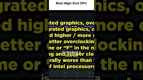 BEST HIGH-END CPU