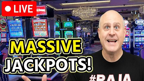 MASSIVE 3 HOUR HIGH LIMIT SLOT JACKPOT MARATHON!