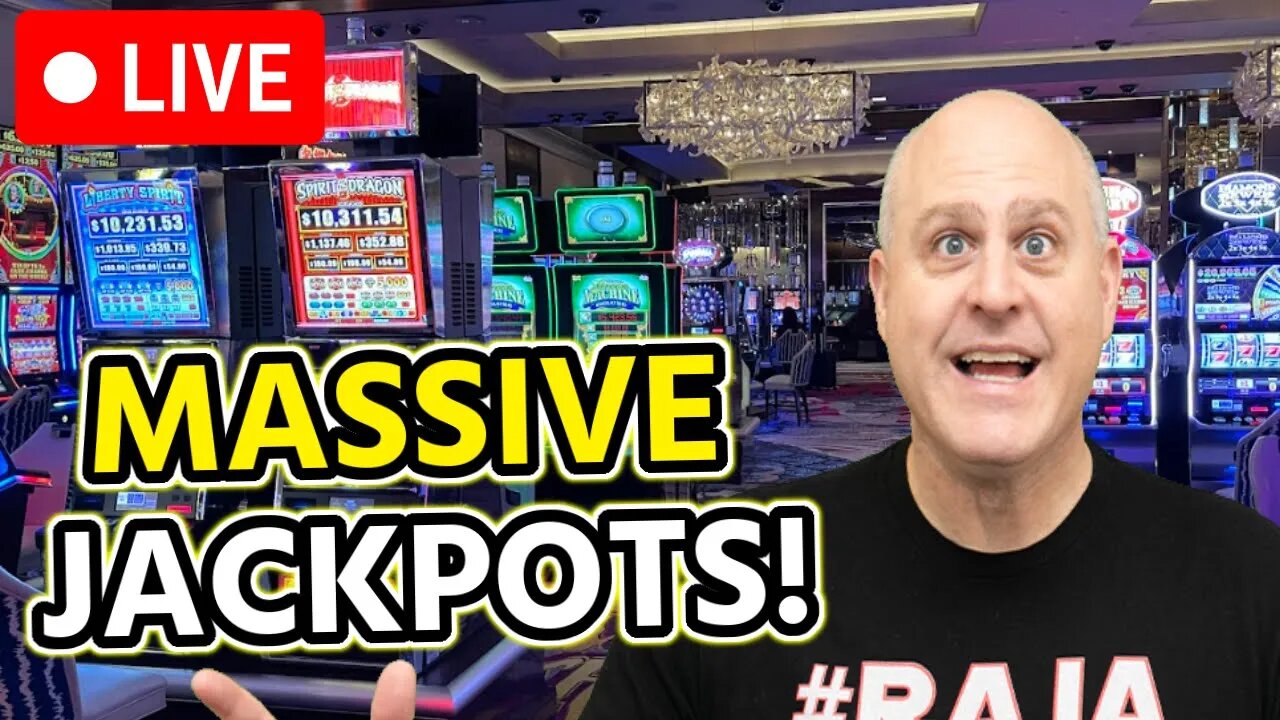 MASSIVE 3 HOUR HIGH LIMIT SLOT JACKPOT MARATHON!