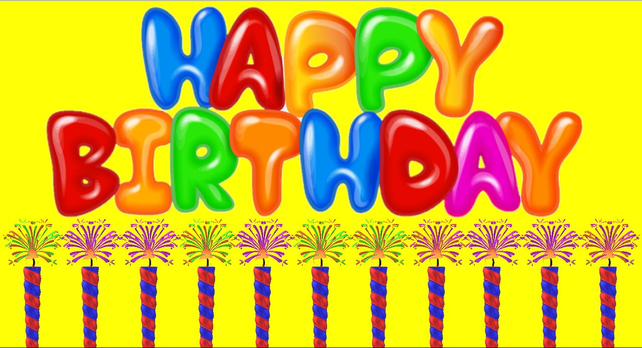Happy Birthday 3D - Happy Birthday - Happy Birthday To You - Happy Birthday Song