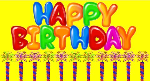 Happy Birthday 3D - Happy Birthday - Happy Birthday To You - Happy Birthday Song