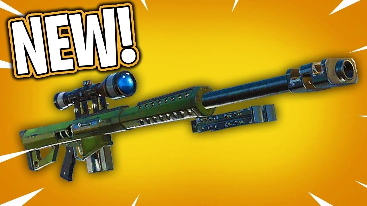 *NEW* HEAVY SNIPER RIFLE in Fortnite!