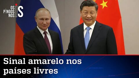 Rússia e China fazem declaração contra o ocidente