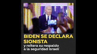 “Soy sionista”: Biden finalmente explica su apoyo incondicional a Israel