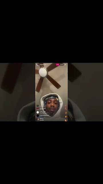 22 Gz Shows Of His Tatted Eye Balls On IG Live *LOOKS SPOOKY*