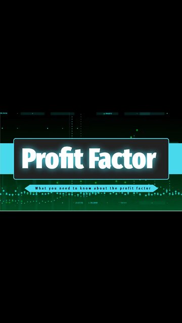 Profit factor - What you need to know #shorts #tradingstrategy #tradingstrategies #trading