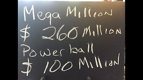 Mega million, 260 Million Powerball 100 Million April 20, 21 Lottery Lucky number Predictions, 2021