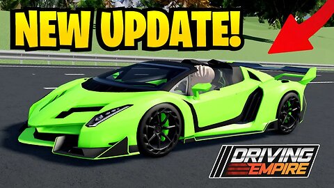 NEW Lamborghini + Update in Driving Empire