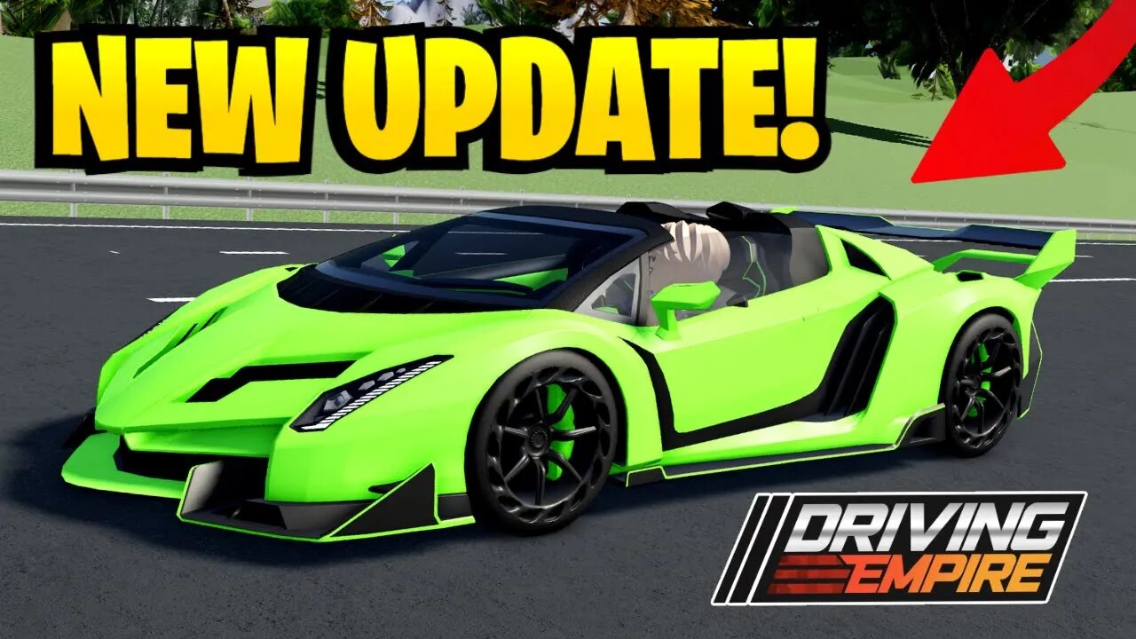 NEW Lamborghini + Update in Driving Empire