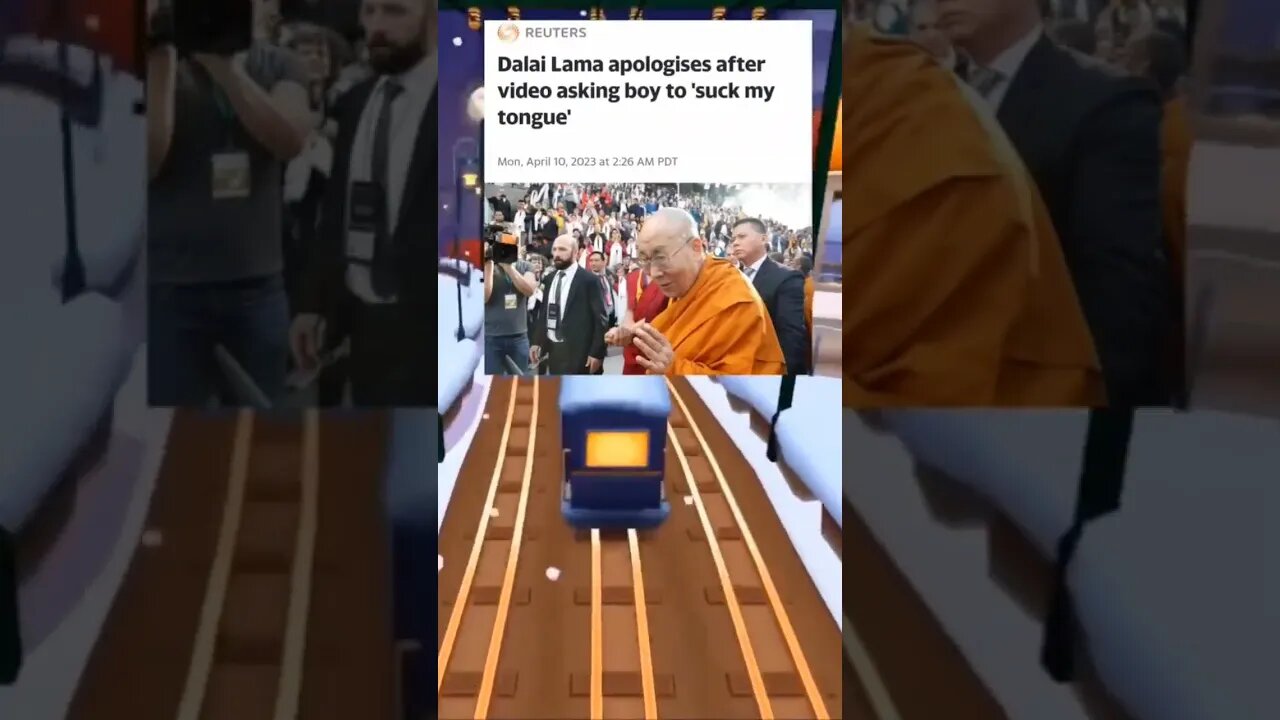 Dalai Lama apologises after video asking boy to "suck my tongue"