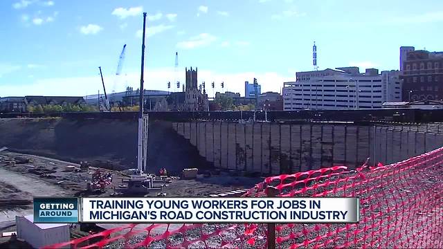 Training workers for jobs in the road construction industry
