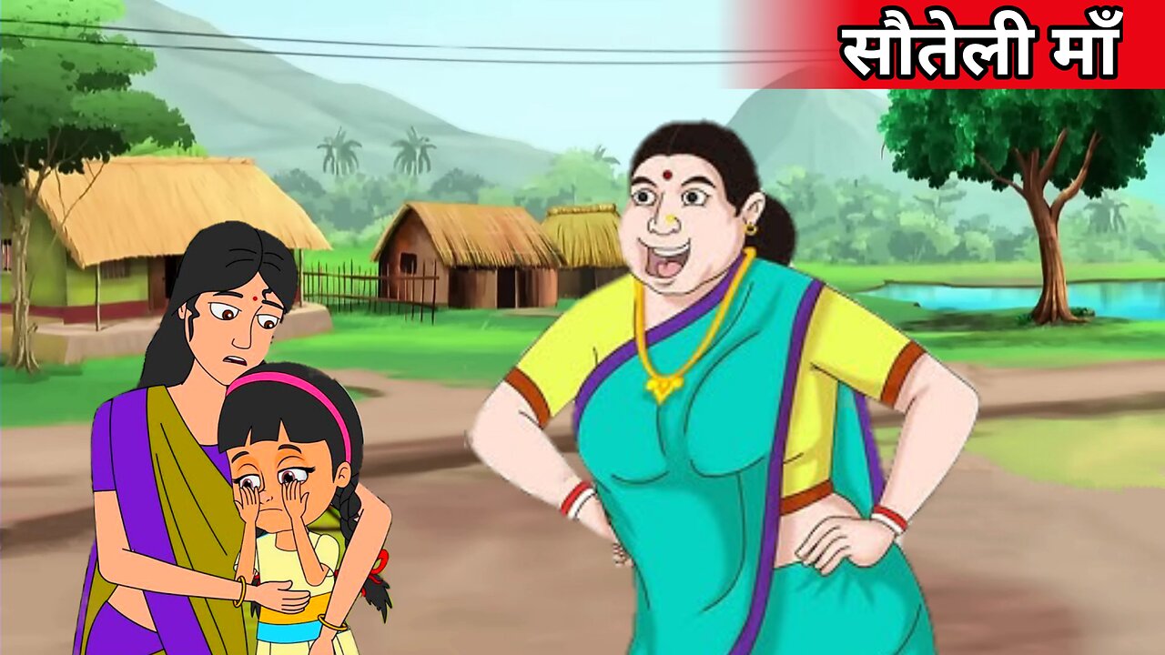 सौतेली माँ | Cartoon Kahani | Moral Story | Hindi Kahani