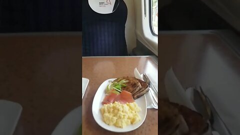 First Class Brunch anyone? #train #firstclass #tourism #theurbanexplorer365