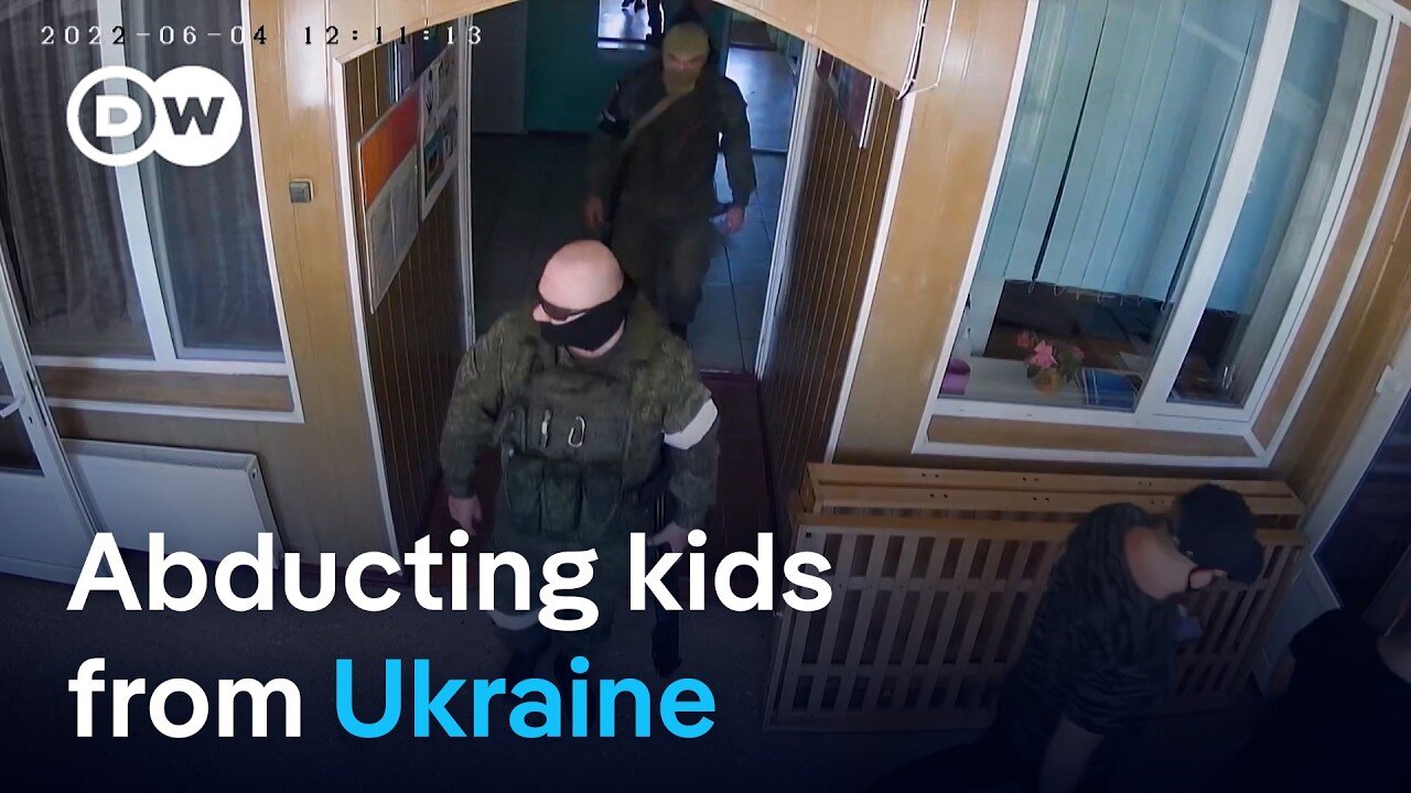 Where do Russian soldiers take the children they abduct from Ukraine? | DW News