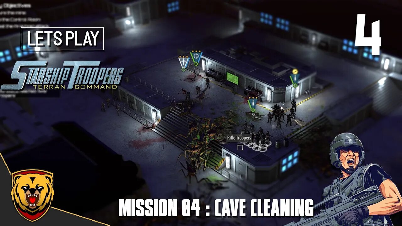 Starship Troopers: Terran Command • Cave Cleaning • Part 4