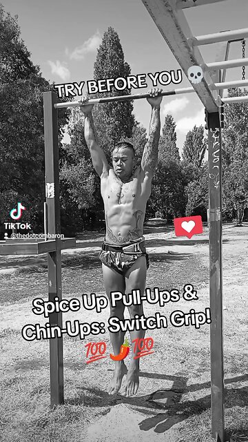 Spice Up Pull Ups And CHINUPS: Switch Grip