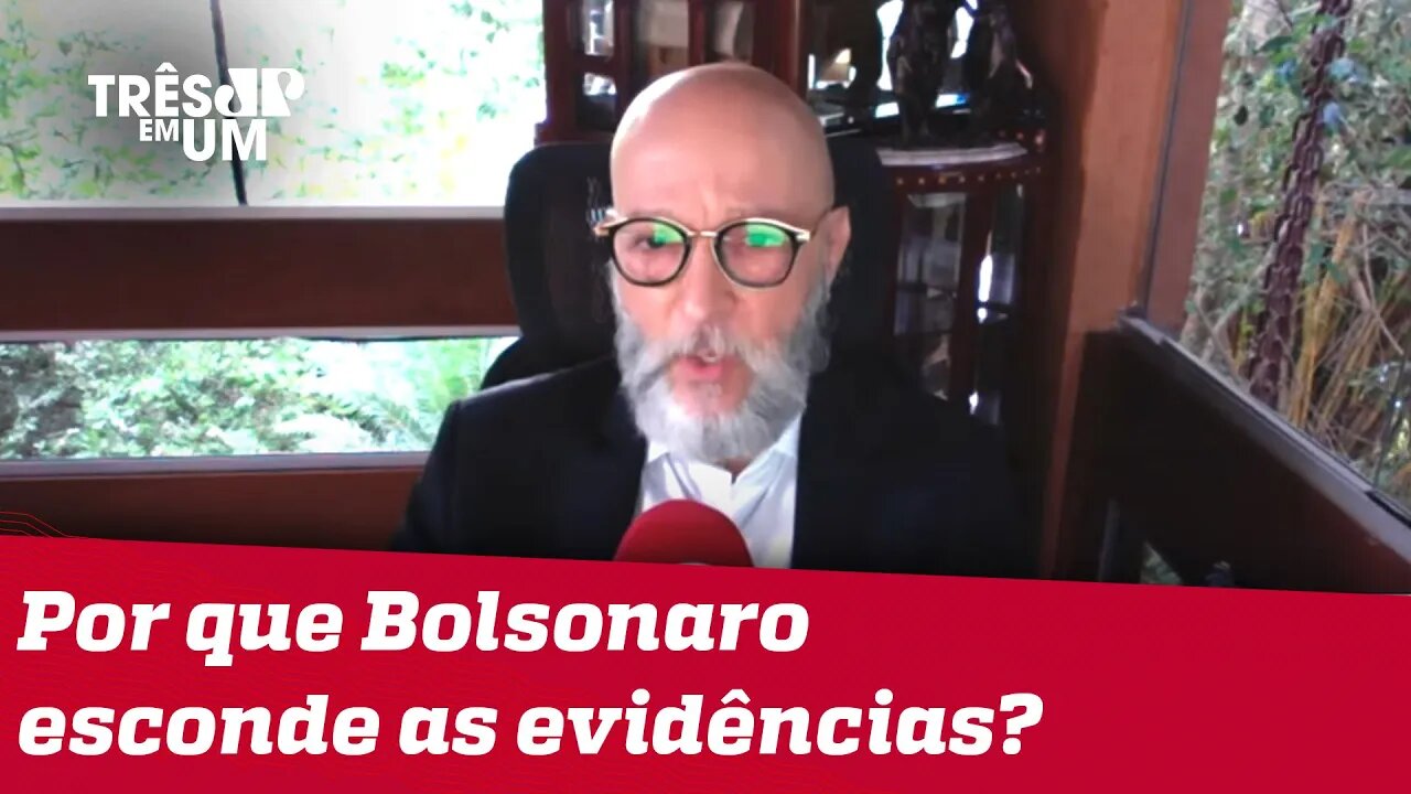 Josias de Souza: Bolsonaro continua se mostrando um personagem irresponsável