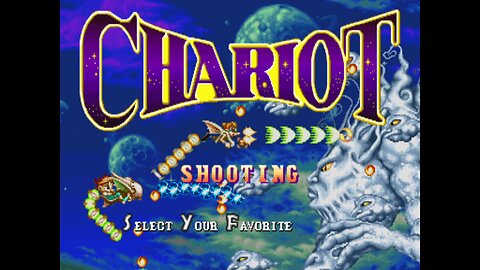 Three Wonders Chariot Arcade Game, Capcom 1991, playthrough