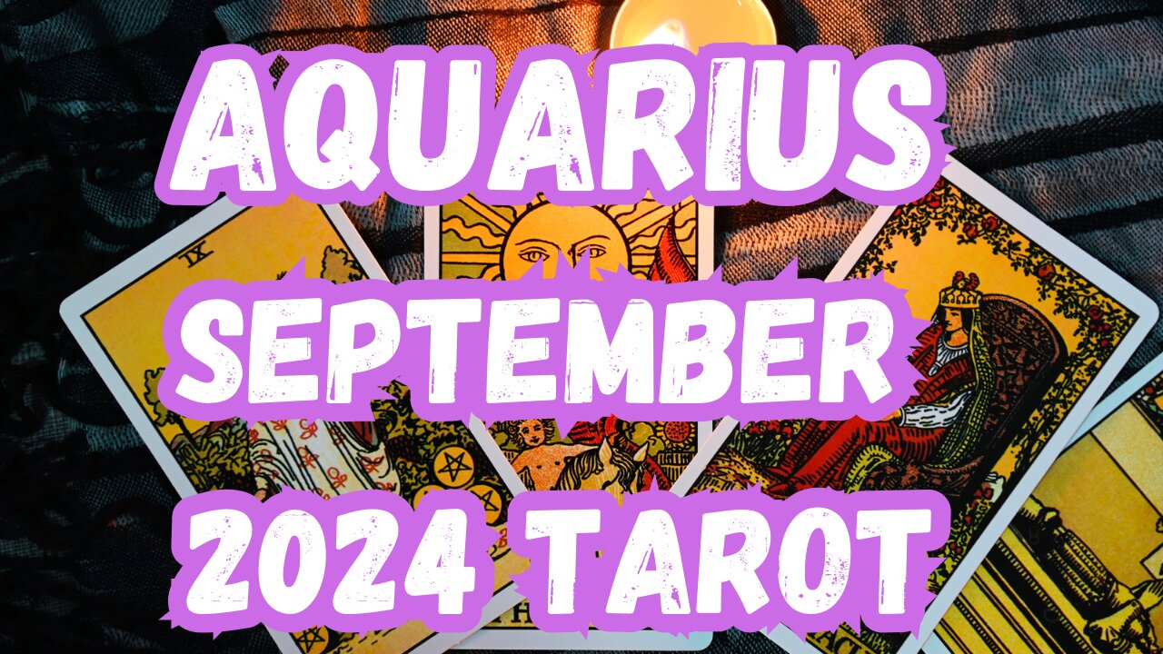 Aquarius ♒️ - Recognising toxic patterns ! September 2024 Evolutionary Tarot #aquarius #tarot