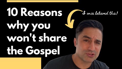 Stop making these excuses to share your faith
