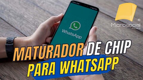 🔴 Maturador de Chip para envio de Whatsapp em Massa, Sem Limites, aprenda com QUEM SABE!