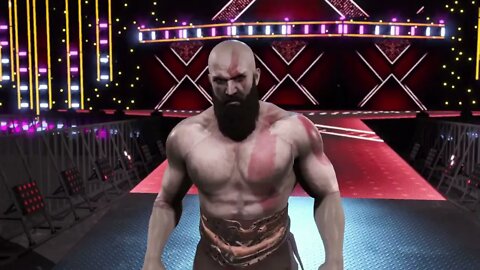 WWE2K22: ALT Kratos Full Entrance