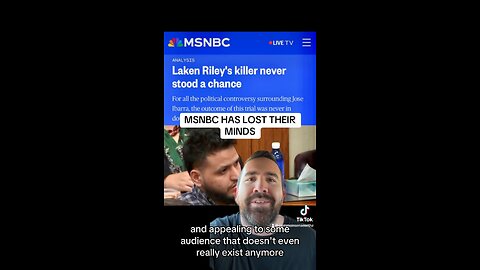 Does MSNBC Support Laken Riley Killer?