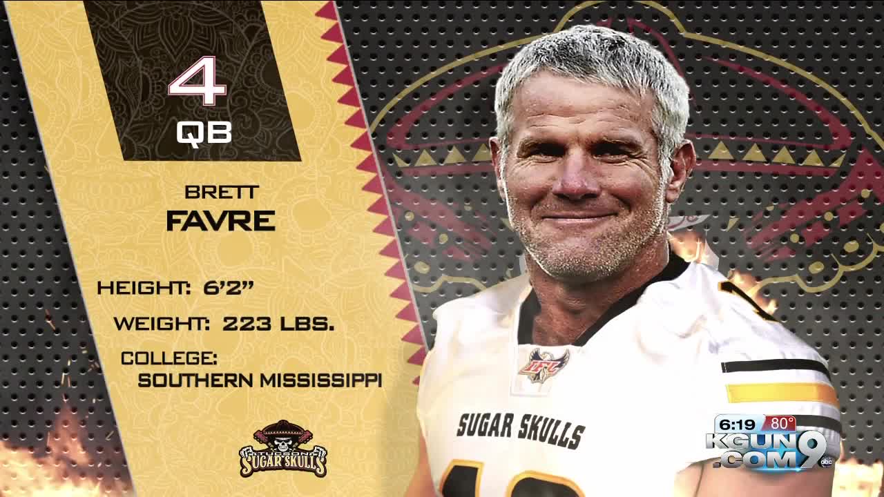 Sugar Skulls sign Brett Favre?