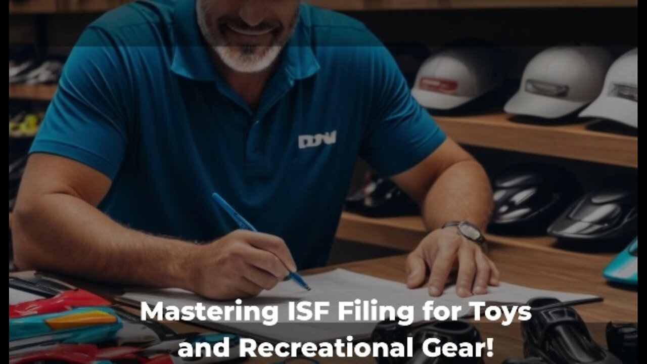 Mastering ISF Filing: Expert Tips for Importing Toys and Recreational Equipment