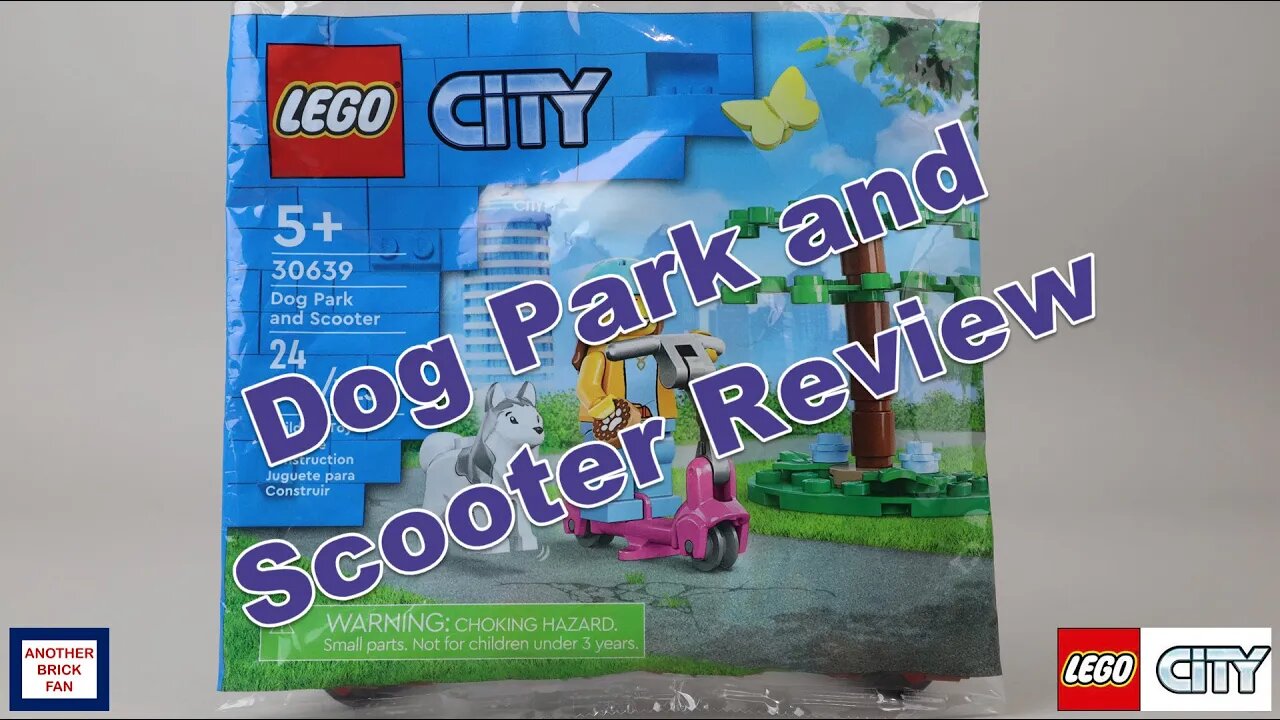 LEGO Dog Park and Scooter review set 30639