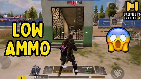 Low Ammo vs Enemy 😱 | Call Of Duty Mobile