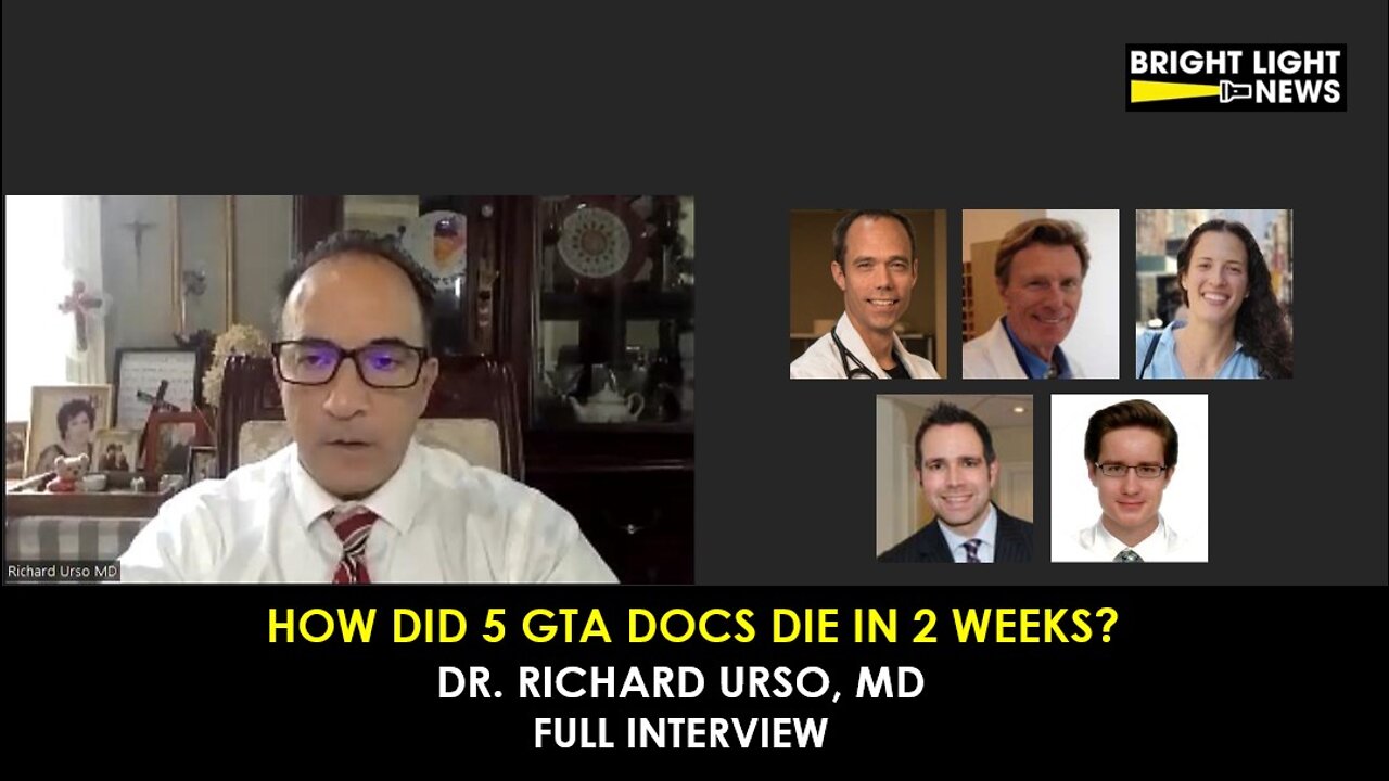 [INTERVIEW] How Did 5 GTA Docs Die in 2 Weeks? Dr Richard Urso Interview