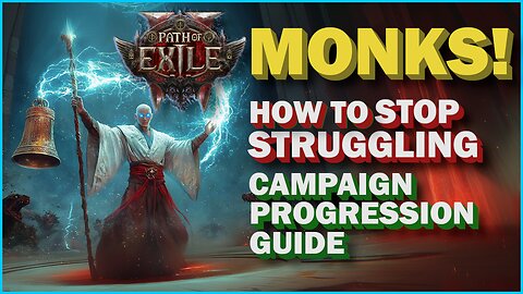 Path Of Exile 2 Invoker Monk Progression Guide - How I Am Clearing The Campaign With Ease