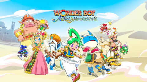 Wonder Boy Asha in Monster World on Nintendo Switch - XCINSP.com