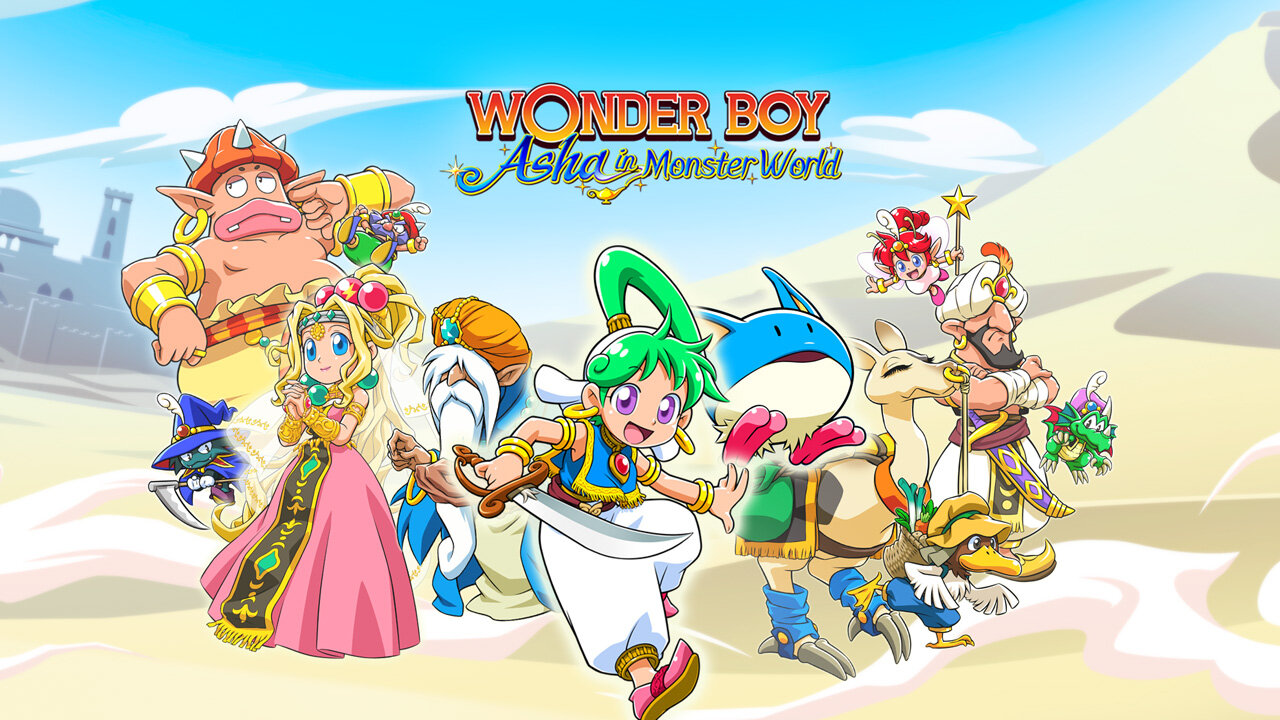 Wonder Boy Asha in Monster World on Nintendo Switch - XCINSP.com